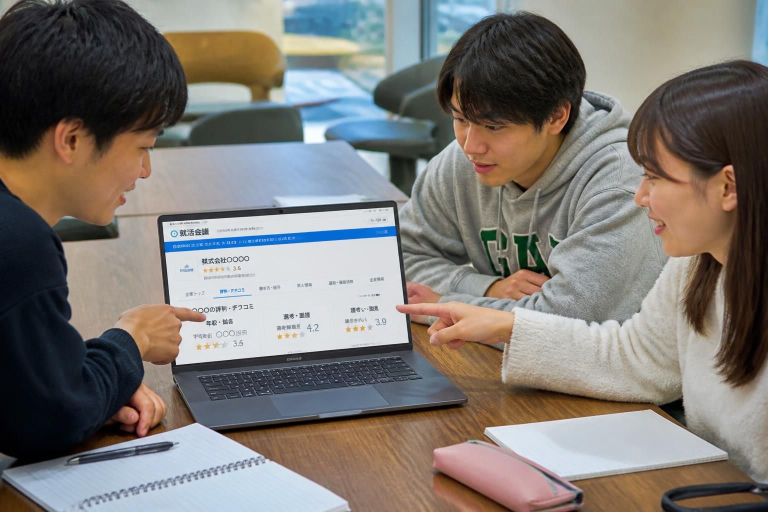 就活口コミサイトの種類と違い